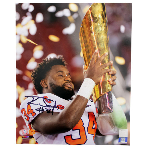 Kendall Joseph Clemson Tigers Autographed Signed 8x10 Trophy Black Signature - Certified Authentic Kendall Joseph Clemson Tigers Autographed Signed 8x10 Trophy Black Signature - Certified Authentic