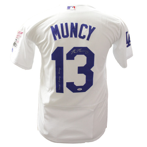 MAX MUNCY AUTOGRAPHED JERSEY (LOS ANGELES DODGERS) - PSA DNA!