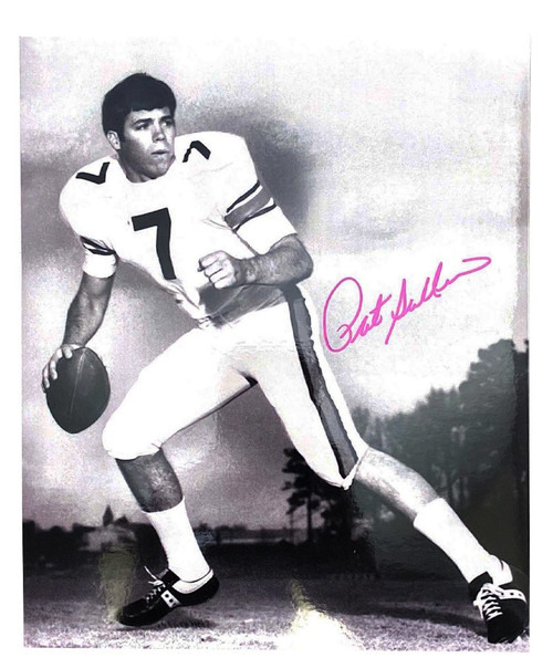 Pat Sullivan Signed Autographed Auburn Tigers B & W 8x10 Photo - Certified Authentic