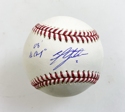 Mickey Mantle Autographed Official American League Baseball Inscribed No.7