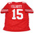 Ezekiel Elliott Autographed Ohio State Buckeyes Red Jersey - JSA Authentic Ezekiel Elliott Autographed Ohio State Buckeyes Red Jersey - JSA Authentic