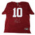 A.J. McCarron Autographed Alabama Crimson Tide Nike Jersey (Red) - Certified