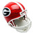 Nick Chubb Signed UGA Dawgs Riddell Rep F/S Helmet W/ "Go Dawgs" Inscription -JSA