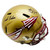 Jimbo Fisher & Jameis Winston FSU Noles Signed F/S  Rep Speed Gold Helmet - PSA