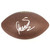 Art Blank Atlanta Falcons Signed Wilson NFL Super Grip Football - JSA