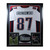 Rob Gronkowski Signed New Engl& Patriots Framed Premium Deluxe Jersey - PSA