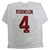 Brian Robinson Jr. Autographed Alabama Crimson Tide Custom White Jersey - JSA