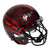 Tyler Shough Texas Tech Red Raiders 'Never Quit' F/S Rep Helmet Silver Sig-JSA