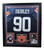 Nick Fairley Autographed Auburn Tigers Framed Blue Jersey - PSA/DNA Authentic