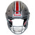 Chris Olave Autographed Ohio State Buckeyes Riddell SpeedFlex F/S Helmet - BAS