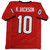 Kearis Jackson Autographed Georgia Bulldogs Red Jersey - JSA Authentic
