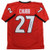 Nick Chubb Autographed Georgia Bulldogs #27 Custom Red Jersey -Beckett Authentic Nick Chubb Autographed Georgia Bulldogs #27 Custom Red Jersey -Beckett Authentic