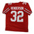 TreVeyon Henderson Signed Signed Ohio State Buckeyes Custom #32 Red Jersey - BAS