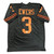 Quinn Ewers Signed Texas Longhorns Custom Black #3 Jersey - Beckett QR