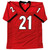 Georgia Bulldogs 2021 National Champs Team Signed Red #21 Jersey w/7 Sigs - BAS Georgia Bulldogs 2021 National Champs Team Signed Red #21 Jersey w/7 Sigs - BAS