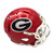 Brock Bowers Autographed Georgia Bulldogs Riddell Speed Mini Helmet - BAS QR