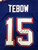 Tim Tebow Autographed Signed Florida Gators Blue Custom Jersey - JSA Authentic