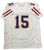 Tim Tebow Signed Florida Gators Custom White #15 Jersey with 07 Heisman Insc-JSA Tim Tebow Signed Florida Gators Custom White #15 Jersey with 07 Heisman Insc-JSA