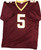 Jameis Winston Signed Florida State Seminoles Custom #5 Garnet Jersey-Beckett QR Jameis Winston Signed Florida State Seminoles Custom #5 Garnet Jersey-Beckett QR