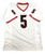 Adonai Mitchell Signed Georgia Bulldogs Custom #5 White Jersey - Beckett QR Auth Adonai Mitchell Signed Georgia Bulldogs Custom #5 White Jersey - Beckett QR Auth