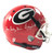 Lindsay Scott & Buck Belue Signed UGA Bulldogs F/S Rep Helmet w/Design &Insc-BAS