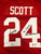 Lindsay Scott Signed Georgia Bulldogs Custom Red #24 Jersey w/ Inscs - BAS Lindsay Scott Signed Georgia Bulldogs Custom Red #24 Jersey w/ Inscs - BAS
