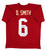 DeVonta Smith Signed Alabama Crimson Tide Custom #6 Crimson Jersey - JSA