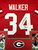 Herschel Walker Signed Georgia Bulldogs Framed Deluxe 34 Jersey w/82 Heisman-BAS