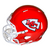 Jerick McKinnon Autographed Kansas City Chiefs Riddell Speed Full Size Replica Helmet with "Jet" Inscription - Beckett Authentic