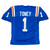 Kadarius Toney Autographed Florida Gators Custom #1 Blue Jersey - Beckett Authentic