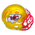 Kadarius Toney Autographed Kansas City Chiefs Riddell FLASH Speed Mini Helmet - Beckett Authentic