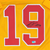 Kadarius Toney Autographed Kansas City Chiefs Custom #19 Yellow Jersey Signed on the 9 - Beckett Authentic