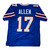 Josh Allen Autographed Signed Buffalo Bills Custom Blue #17 Jersey  - Beckett Authentic