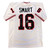 Kirby Smart Autographed Georgia Bulldogs White XL Custom #16  - Beckett Authentication Services (BAS)