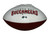 Michael Clayton Autographed Tampa Bay Buccaneers White Panel Football - Beckett
