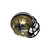 Rickey Jackson Autographed New Orleans Saints Gold Mini Helmet - Beckett