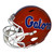 DJ Lagway Autographed Florida Gators Riddell Orange Full Size Speed Replica Helmet- Beckett