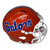 DJ Lagway Autographed Florida Gators Riddell Orange Full Size Speed Replica Helmet- Beckett