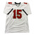 Jalen McMillan Autographed Tampa Bay Buccaneers White Custom Jersey - Beckett