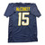 Ladd McConkey Autographed Los Angeles Chargers Navy Custom Jersey with "BTFU" Inscription- Beckett