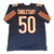 Mike Singletary Autographed Chicago Bears Navy Blue Custom Jersey - JSA
