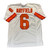 Baker Mayfield Autographed Tampa Bay Buccaneers White Throwback Custom Jersey- Beckett