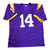 Michael Clayton Autographed LSU Purple Custom Jersey- Beckett