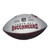 Joe Jurevicius Autographed Tampa Bay Buccaneers Wilson White Panel Football - JSA