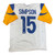 Ty Simpson Autographed Los Angeles Rams White Custom Jersey- JSA
