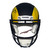 Ty Simpson Autographed Los Angeles Rams Riddell Full Size Rivalry Authentic Helmet with "13th Overall Pick" Inscription- JSA Authentic