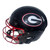 Ladd McConkey Autographed Georgia Bulldogs Riddell Black Speedflex Authentic Helmet- Beckett Authentic