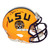Ed Orgeron Autographed Coach O"""" LSU Riddell Yellow Speed Mini Helmet- PSA/DNA Authentic""""