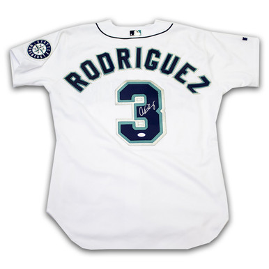 Sold at Auction: Alex Rodriguez Signed Seattle Mariners Jersey