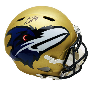 Lamar Jackson Signed Louisville Cardinals Full-Size Speed Helmet